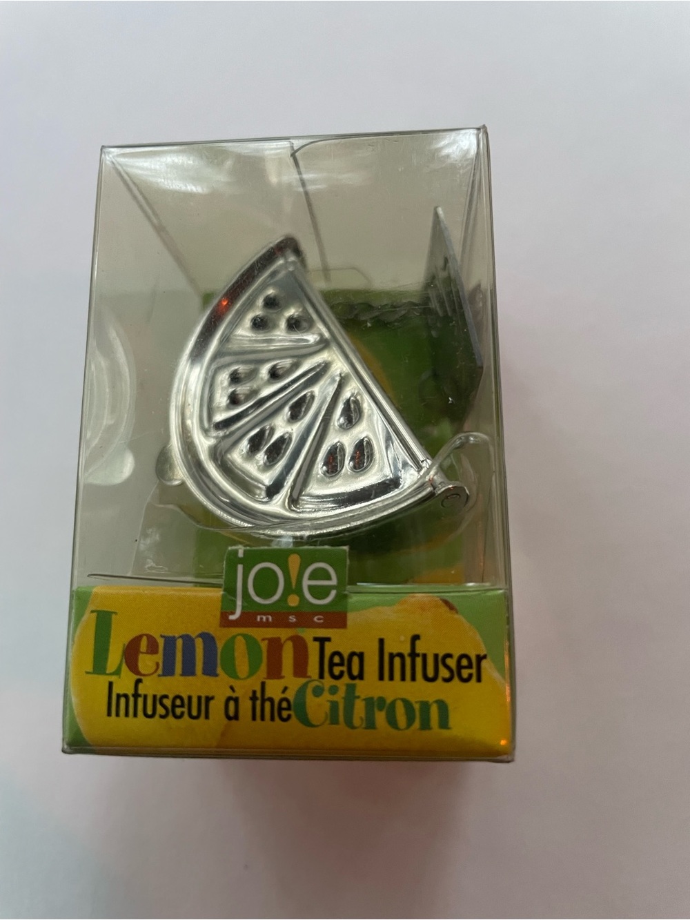 Jo!e vintage Lemon Tea Infuser18/8 stainless steel Barnies Coffee mall deadstock